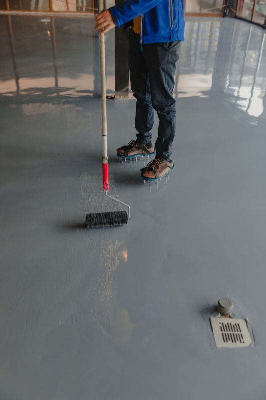 Garage Floor Finishing