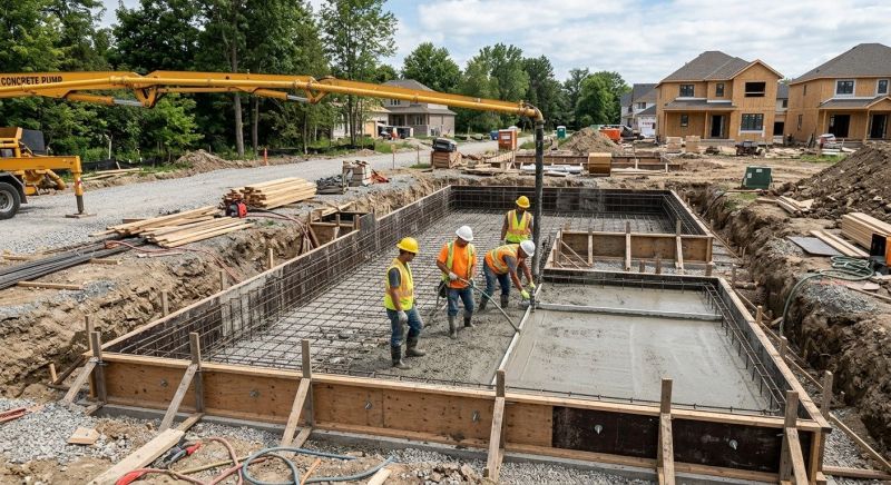 Foundation Wall Pouring in Fort Worth, TX